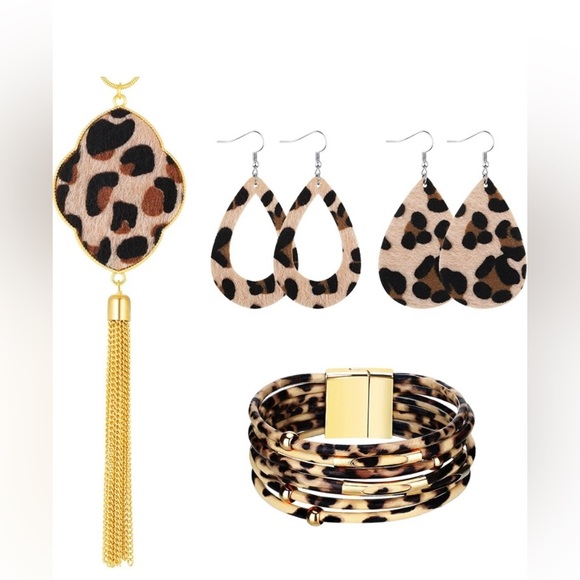 Jewelry - Beautiful leopard set